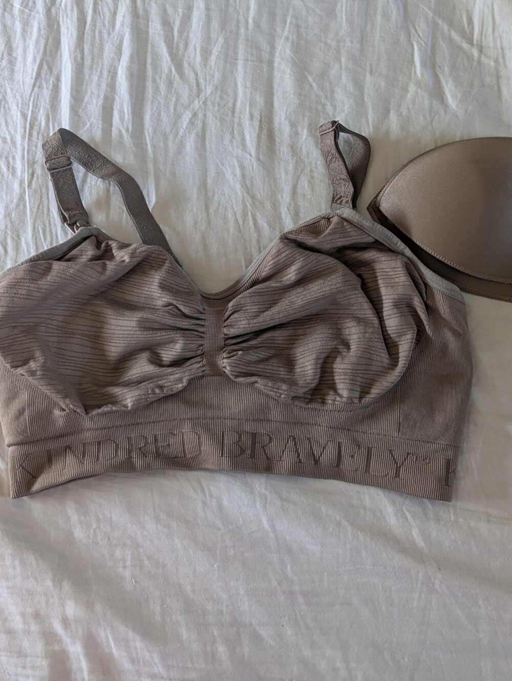 Kindred Bravely Women's Tan Bralette